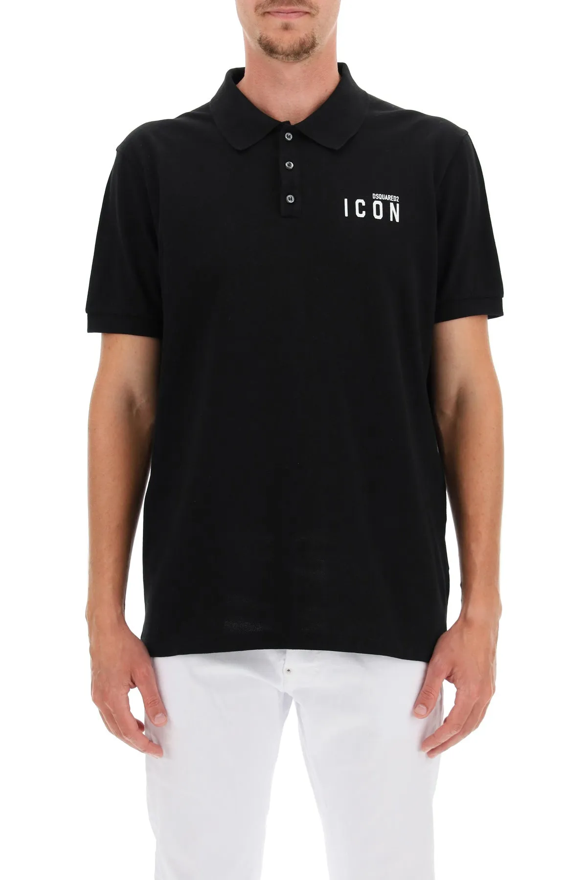 Dsquared2 Icon Printed Polo Shirt