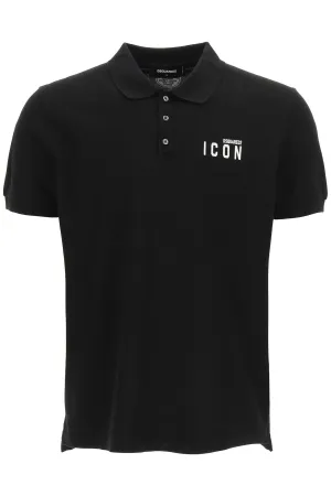 Dsquared2 Icon Printed Polo Shirt