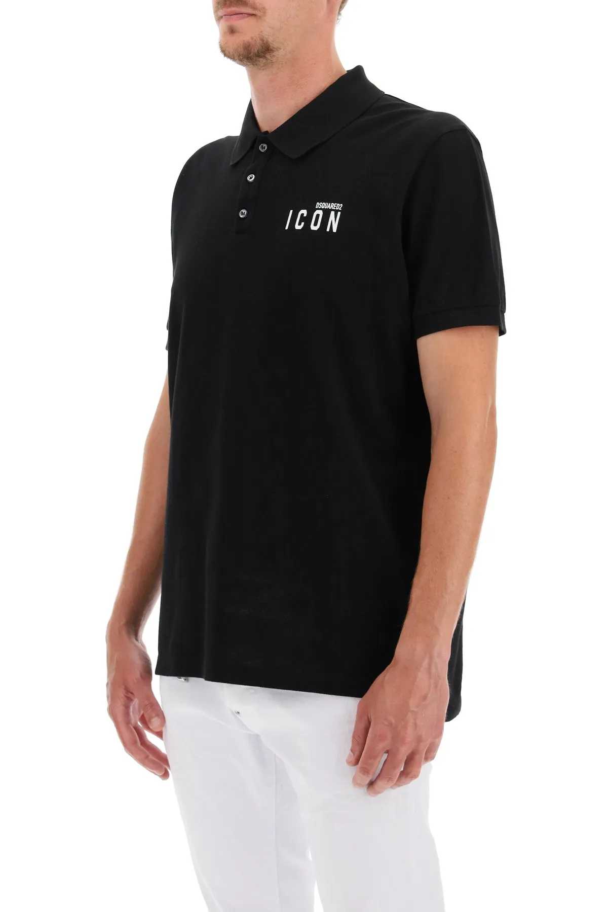Dsquared2 Icon Printed Polo Shirt