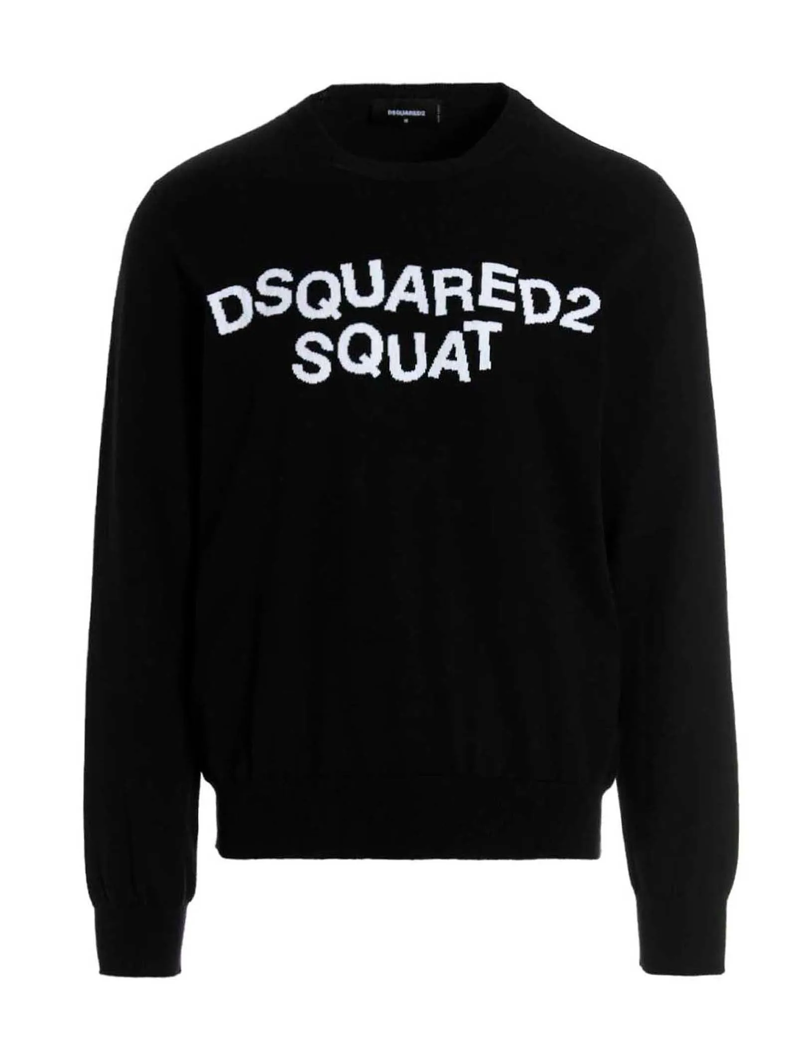 Dsquared2 Logo Intarsia Crewneck Sweater