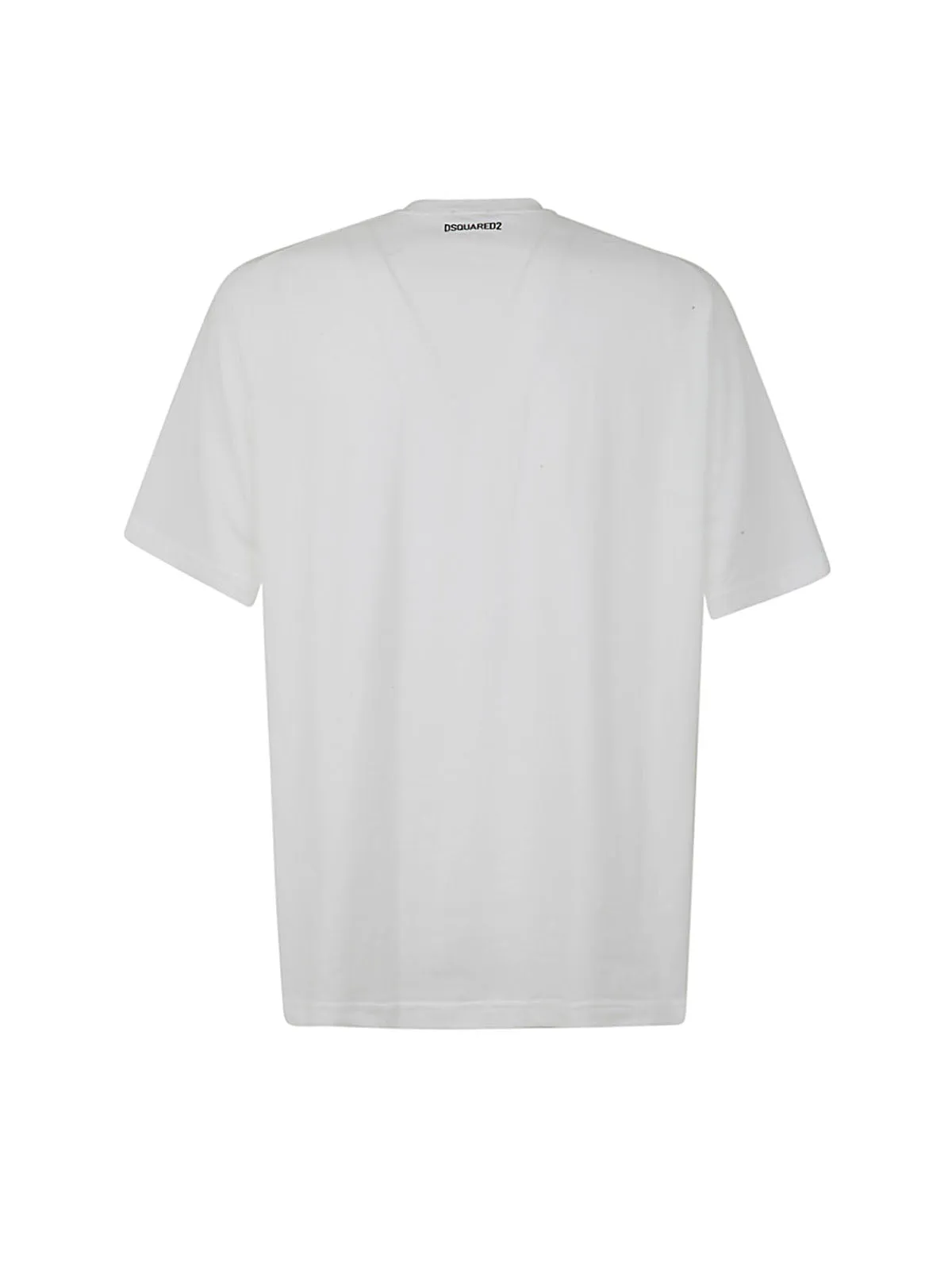 Dsquared2 Logo Patch Crewneck T-Shirt