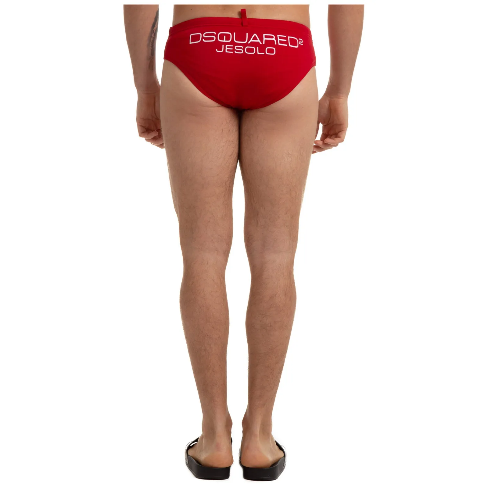 Dsquared2 Logo Print Swim Briefs