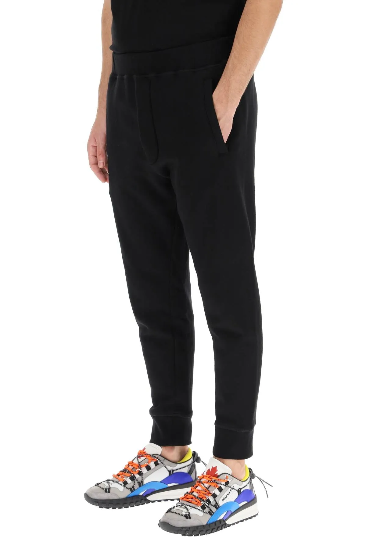 Dsquared2 Logo Printed Elastic Waist Sweatpants
