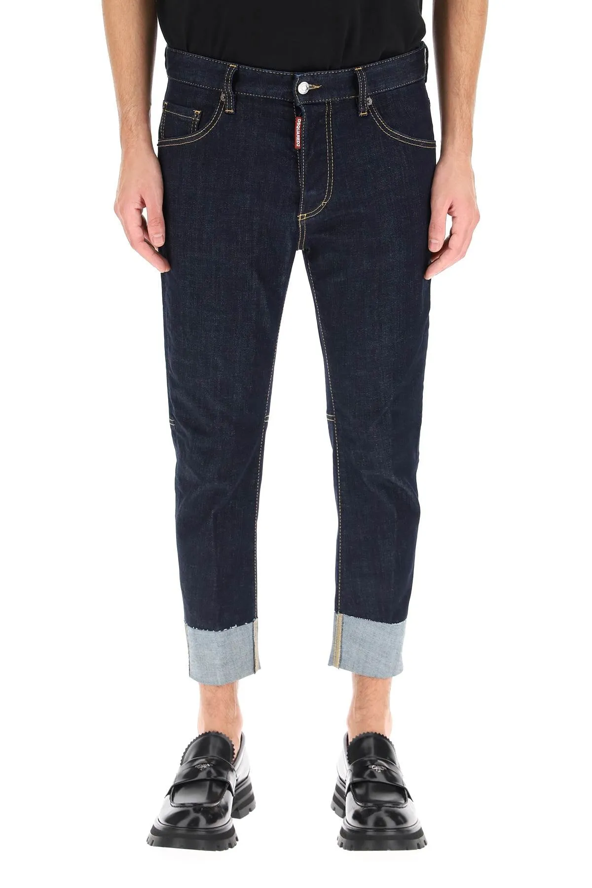 Dsquared2 Low-Waisted Cropped Jeans