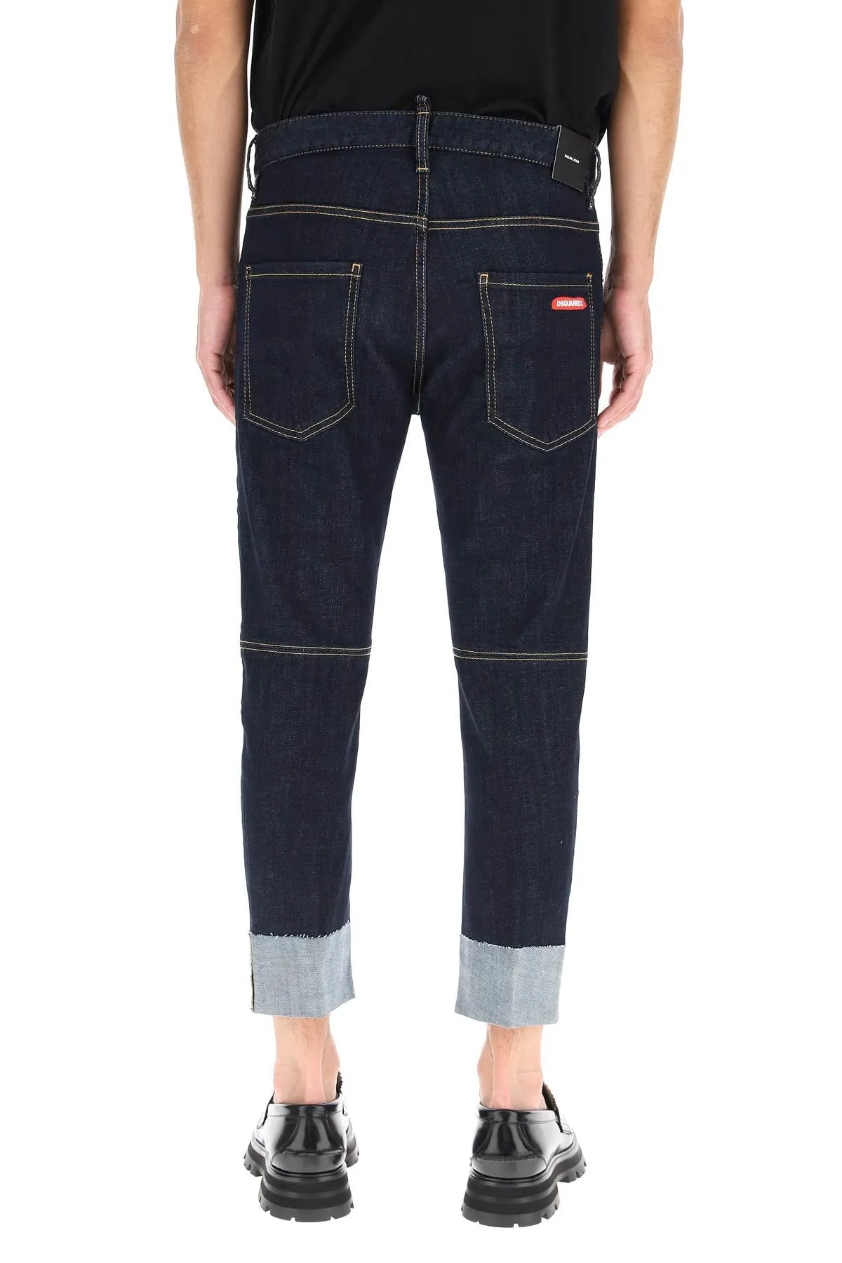 Dsquared2 Low-Waisted Cropped Jeans