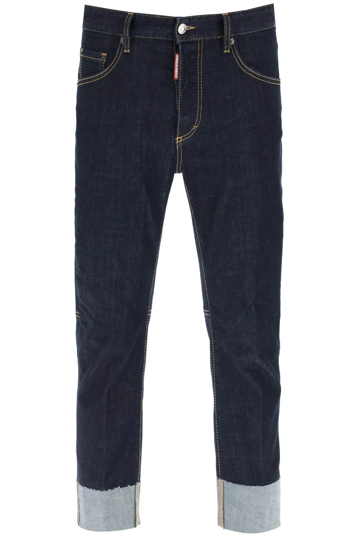 Dsquared2 Low-Waisted Cropped Jeans