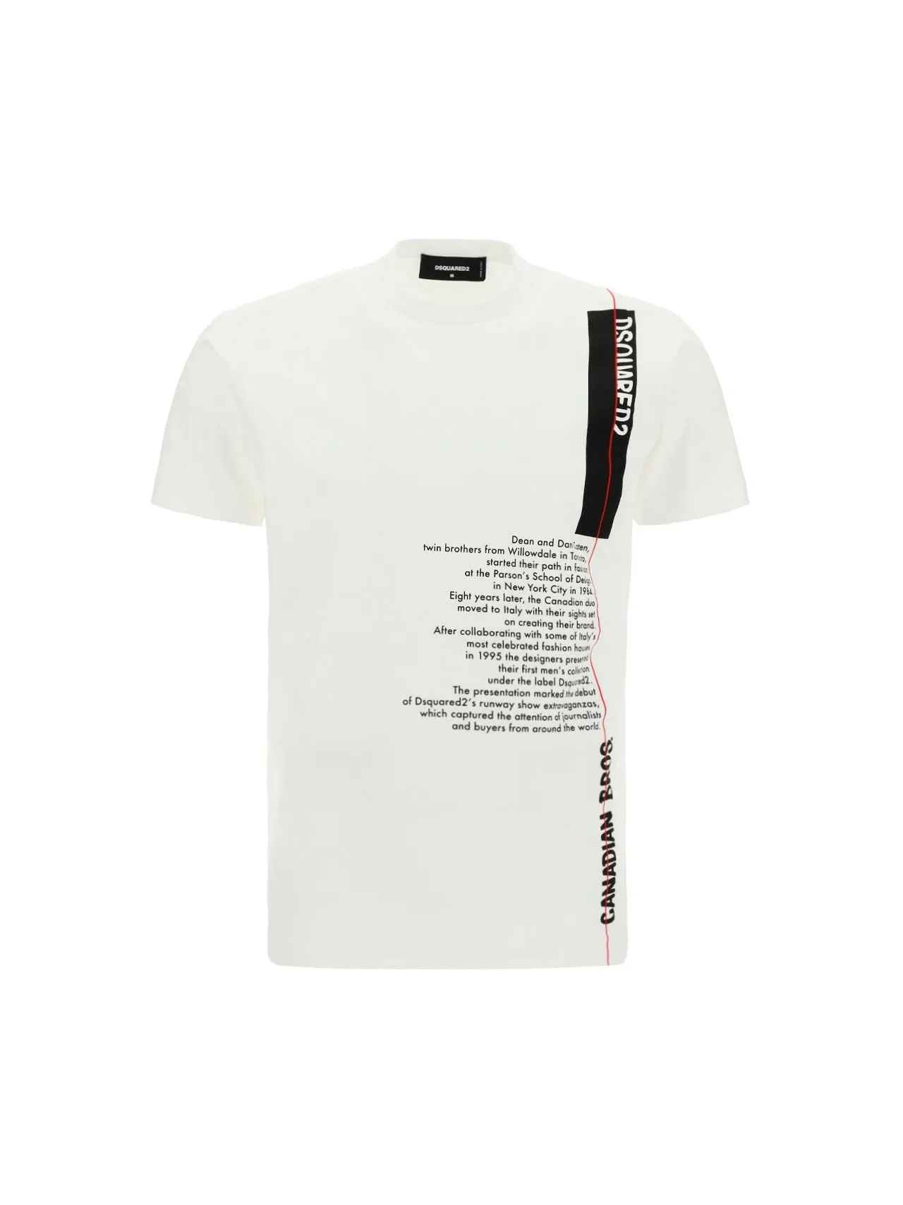 Dsquared2 Quote Print T-Shirt