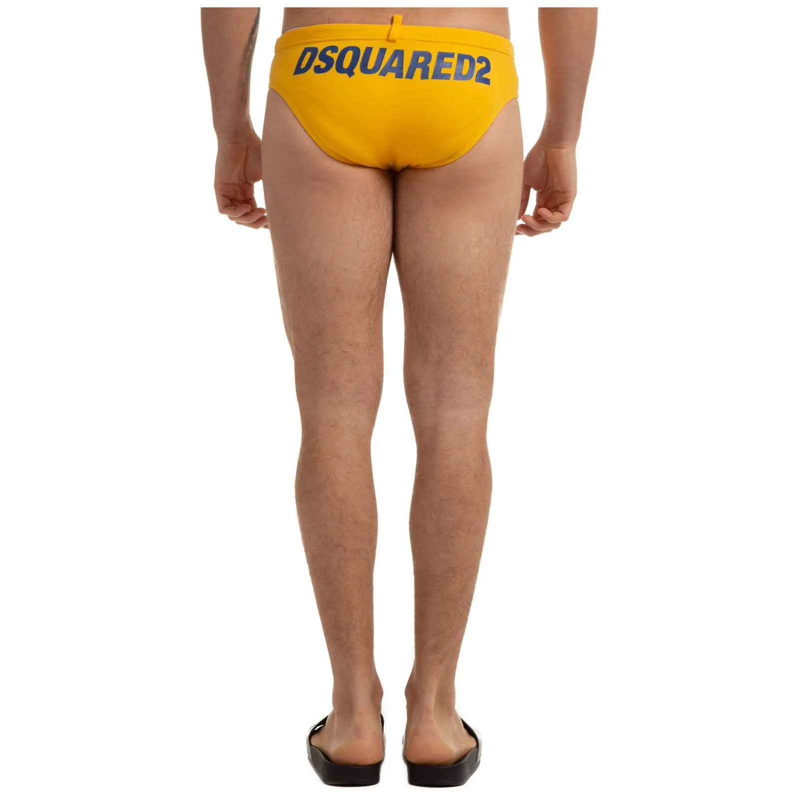 Dsquared2 Rear Logo Print Swim Trunks