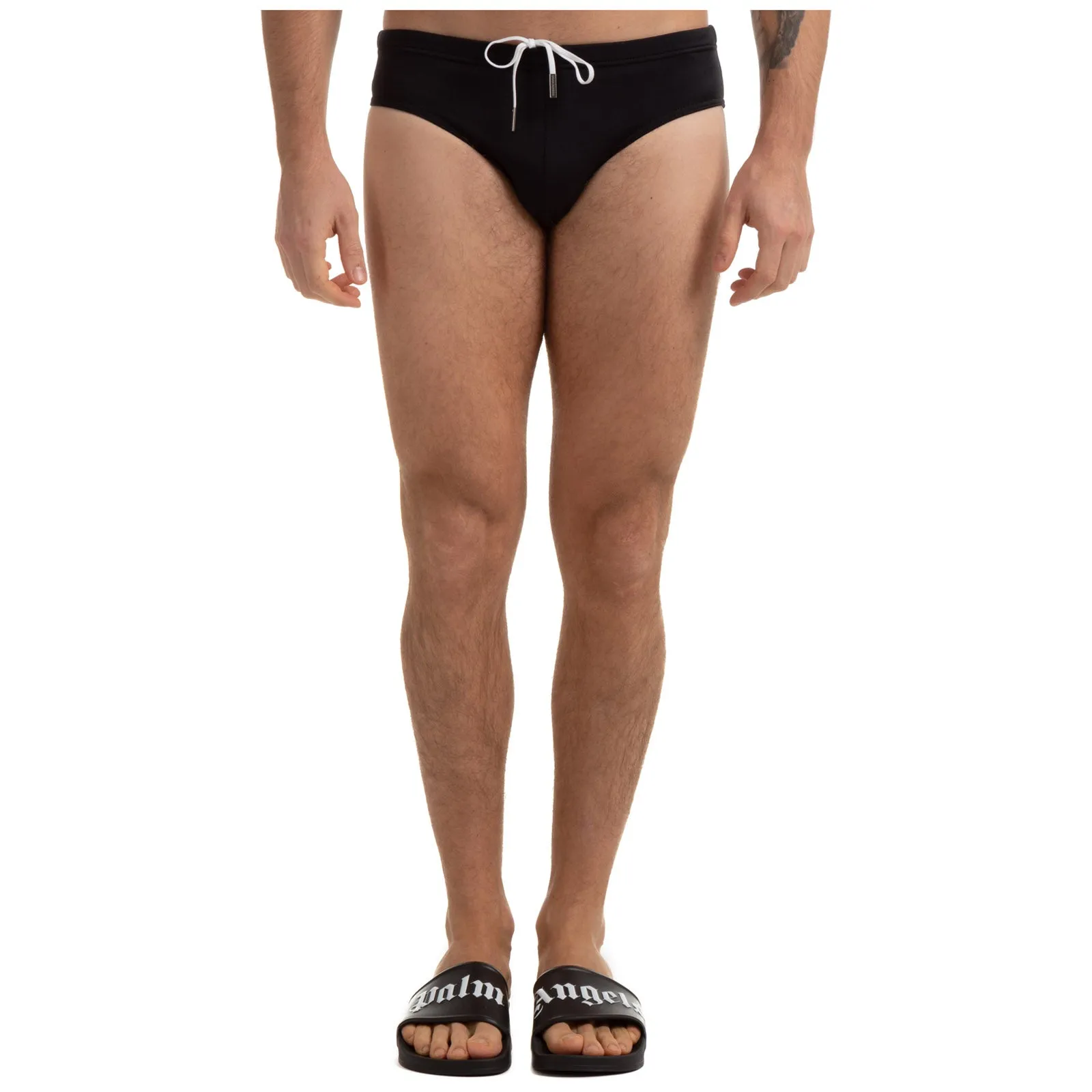 Dsquared2 Rear Logo Print Swim Trunks