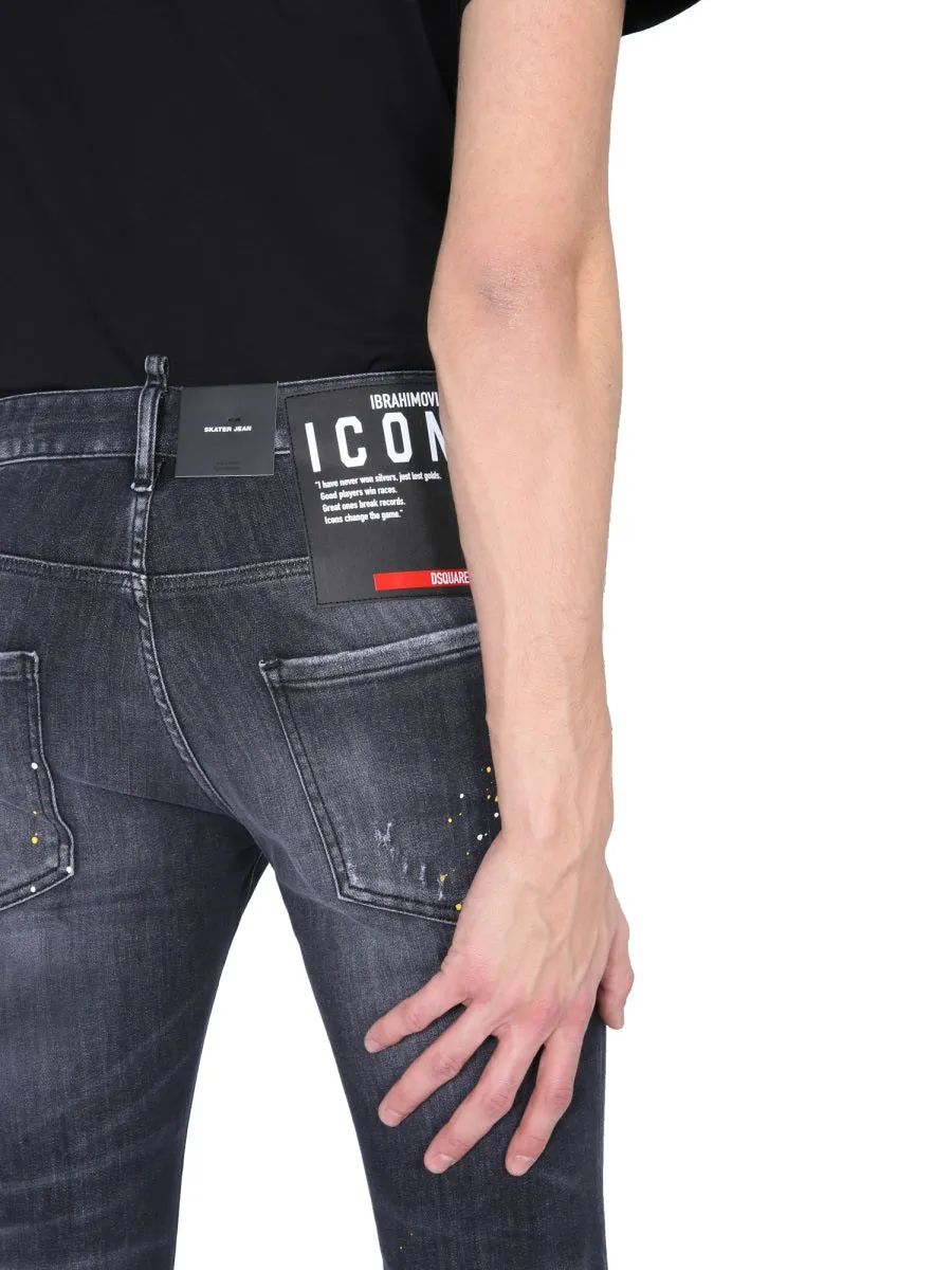 Dsquared2 X Ibrahimovi Icon Skater Jeans
