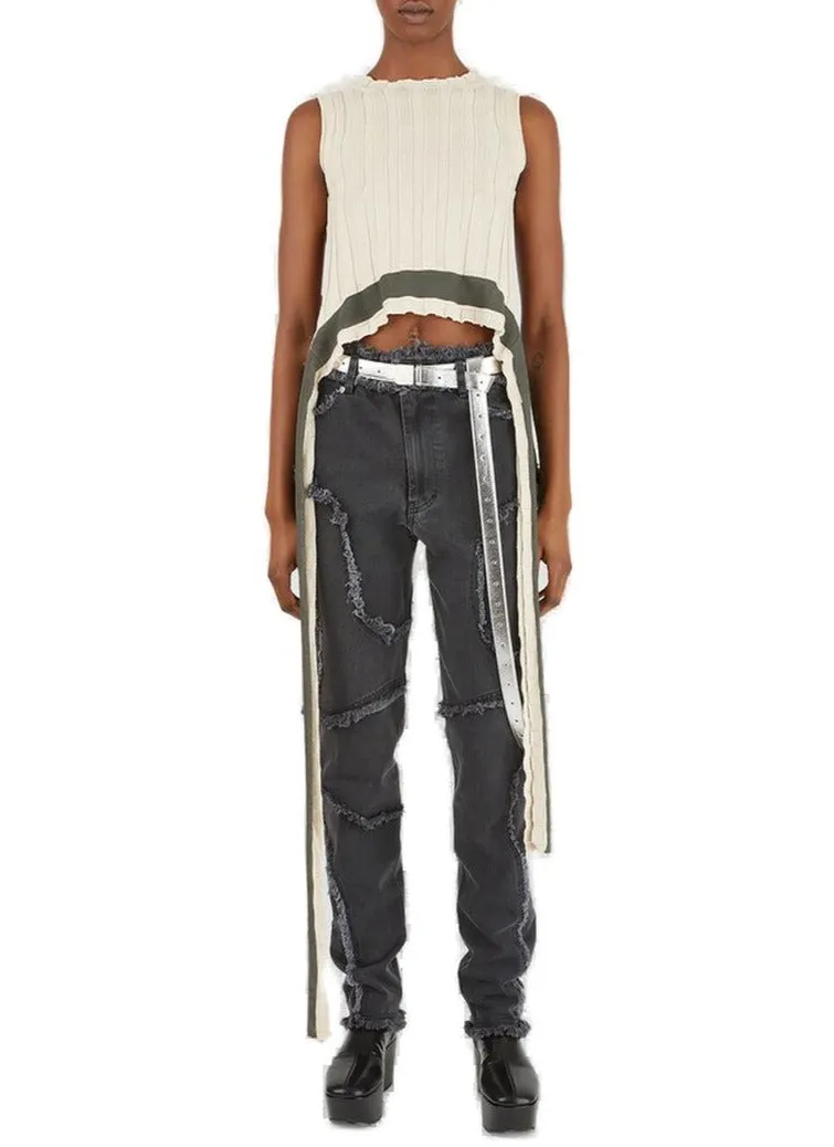 Eckhaus Latta Weave Detail Jeans