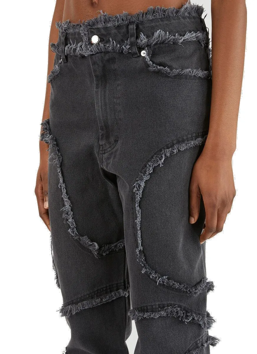 Eckhaus Latta Weave Detail Jeans