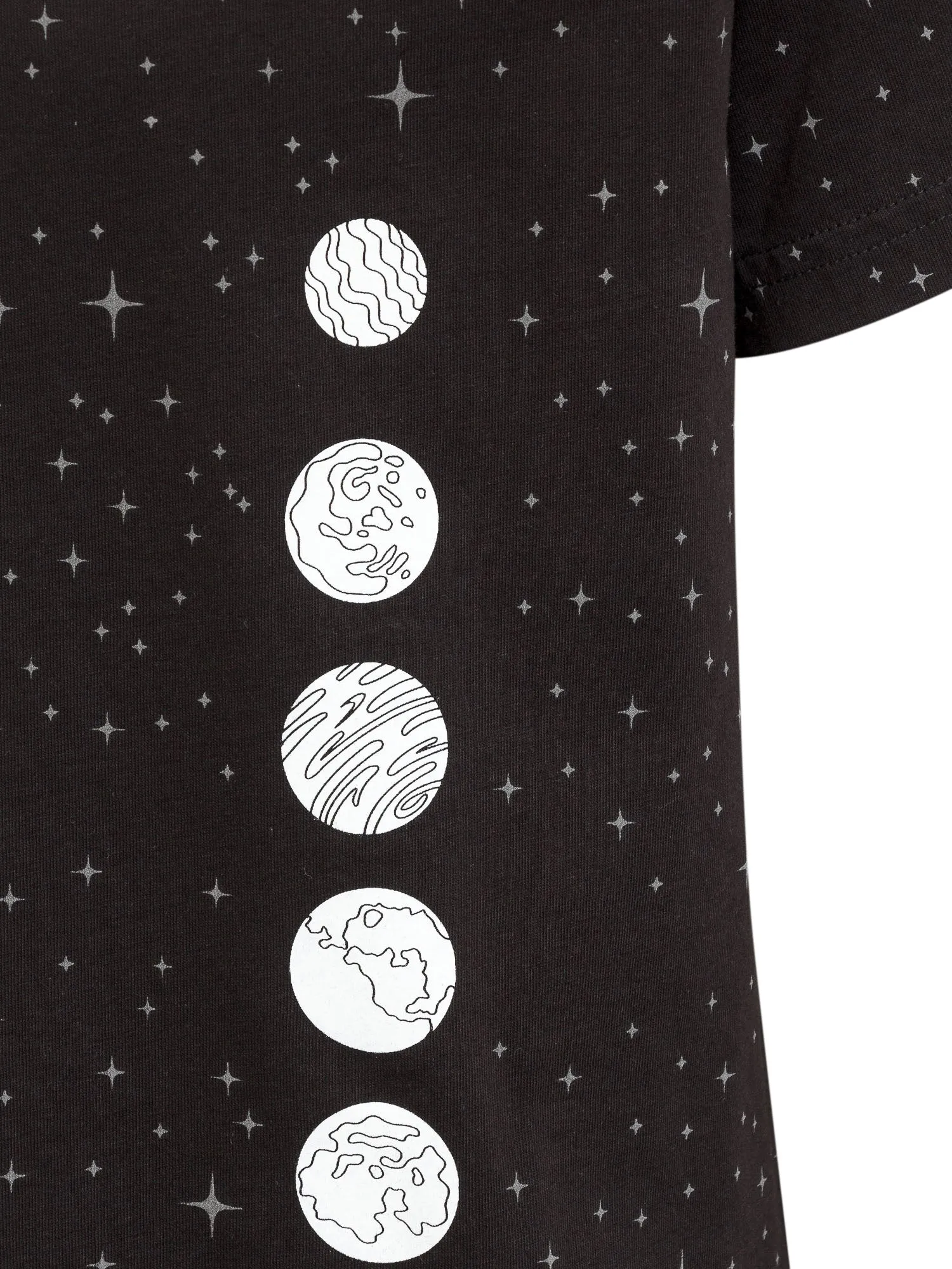 Enterprise Japan Star Printed Crewneck T-Shirt