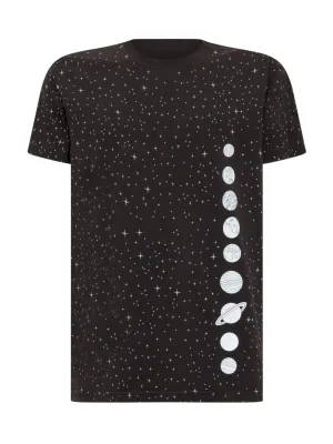 Enterprise Japan Star Printed Crewneck T-Shirt