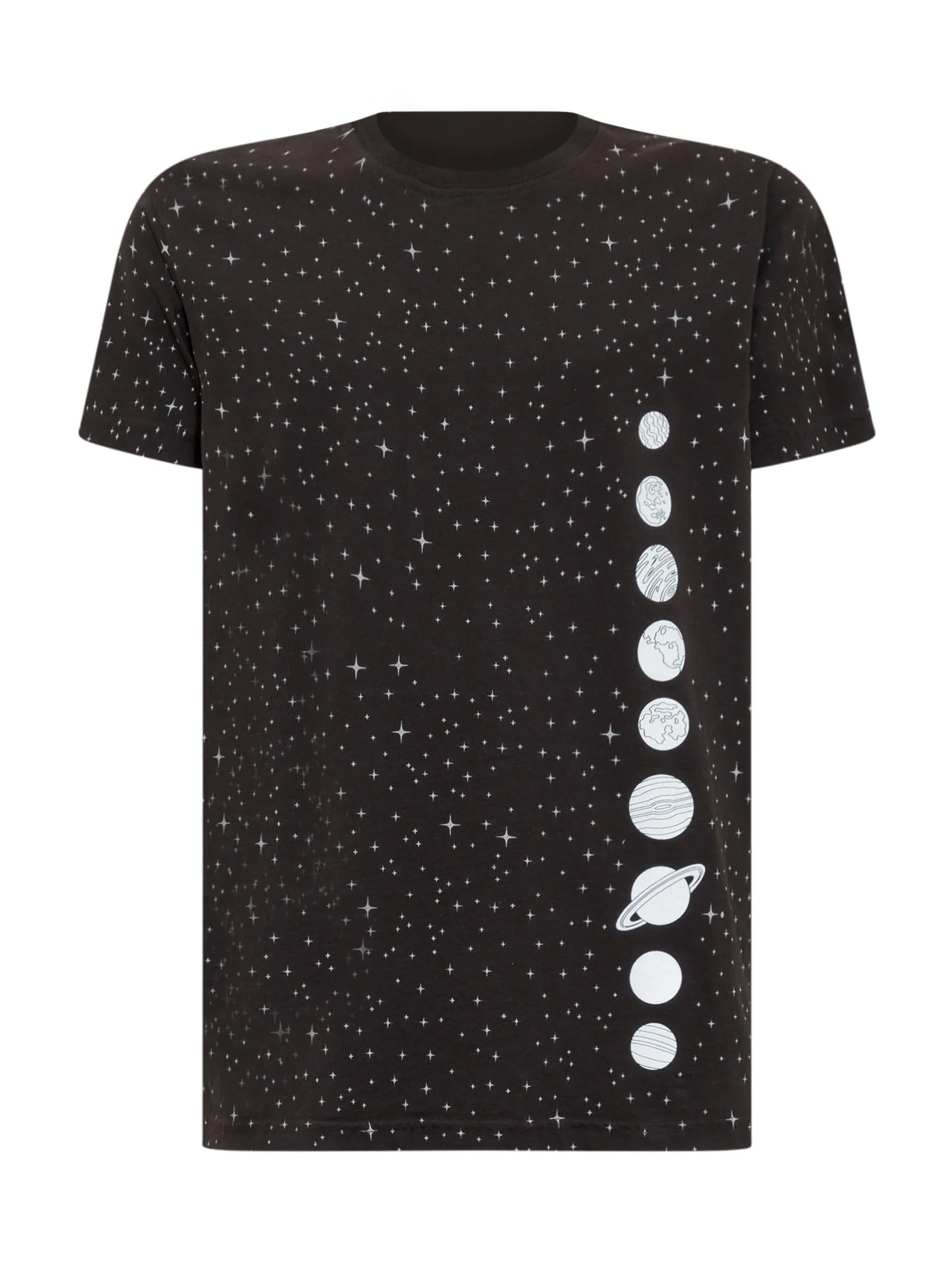 Enterprise Japan Star Printed Crewneck T-Shirt