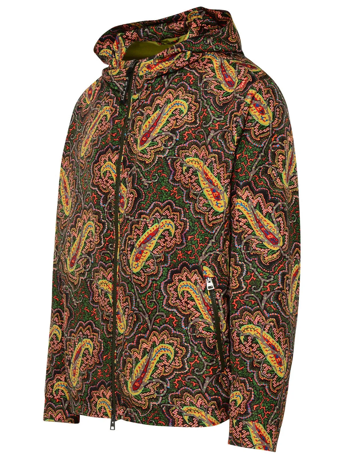 Etro All-Over Patterned Zip-Up Jacket