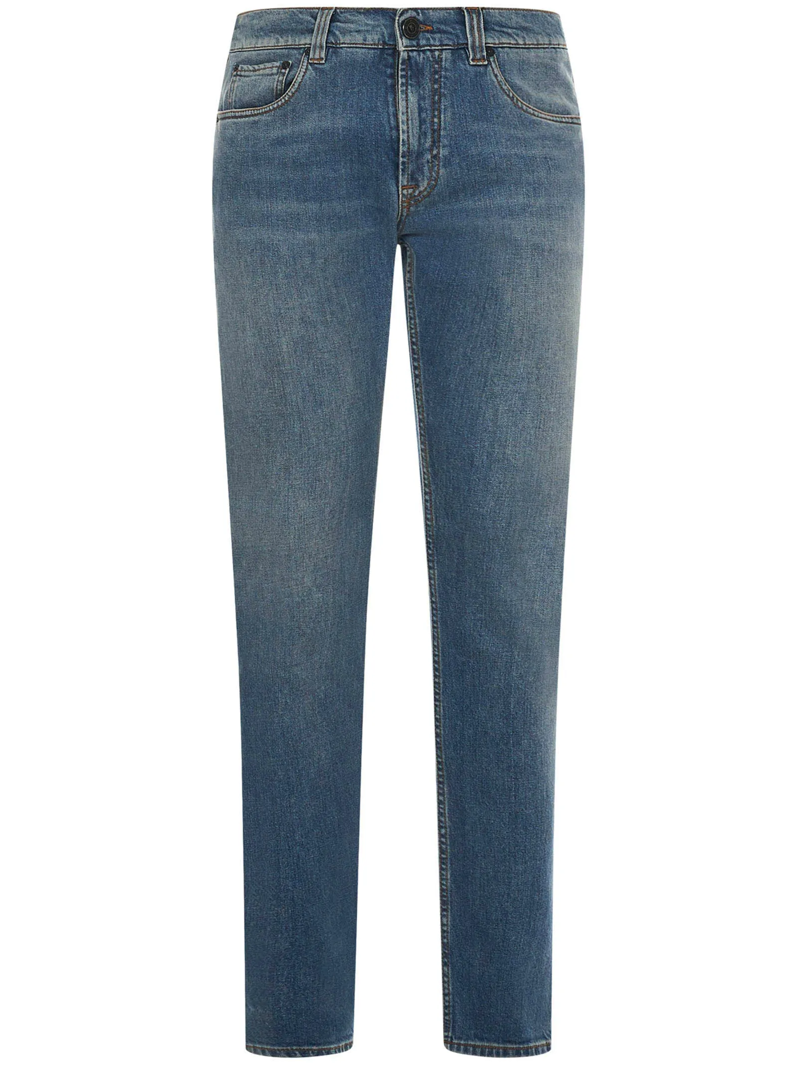 Etro Back Graphic Print Jeans