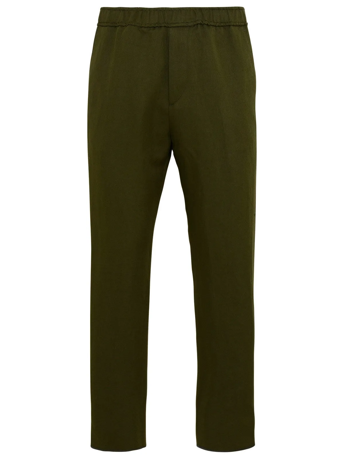 Etro Logo Band Straight Leg Pants