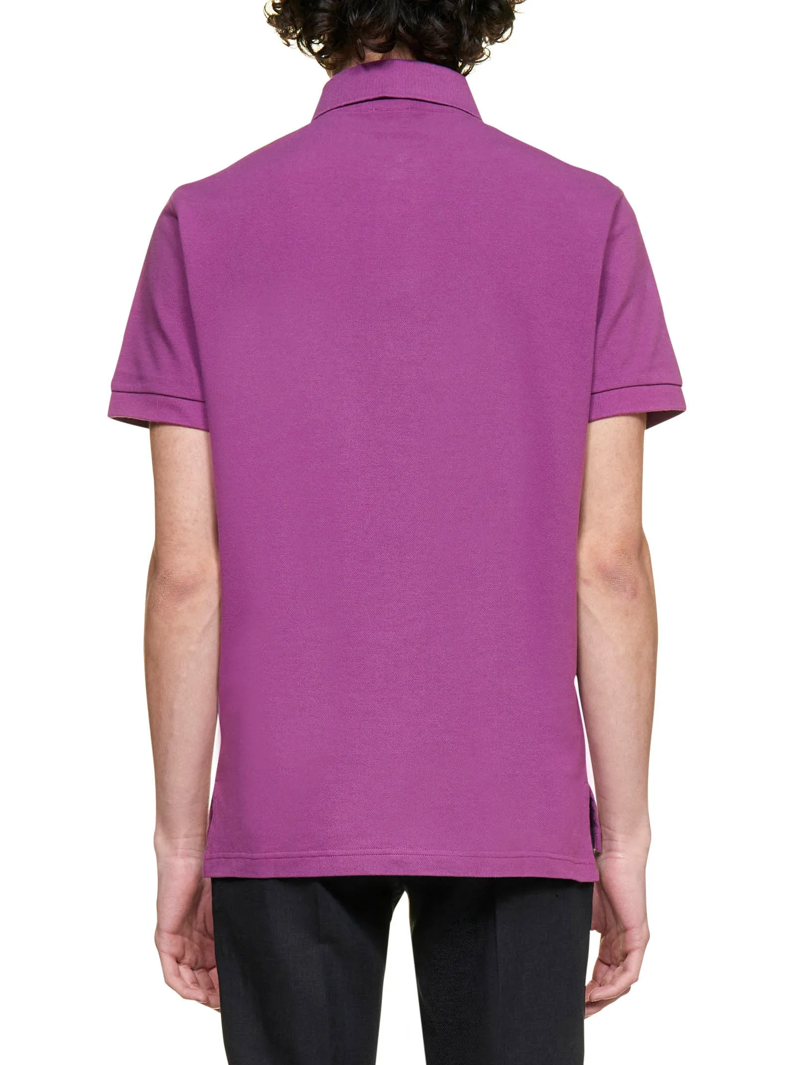 Etro Logo Embroidered Short-Sleeved Polo Shirt