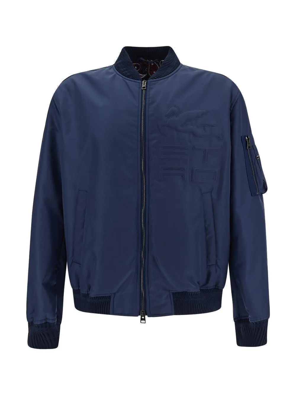 Etro Long-Sleeved Zipped Bomber Jacket