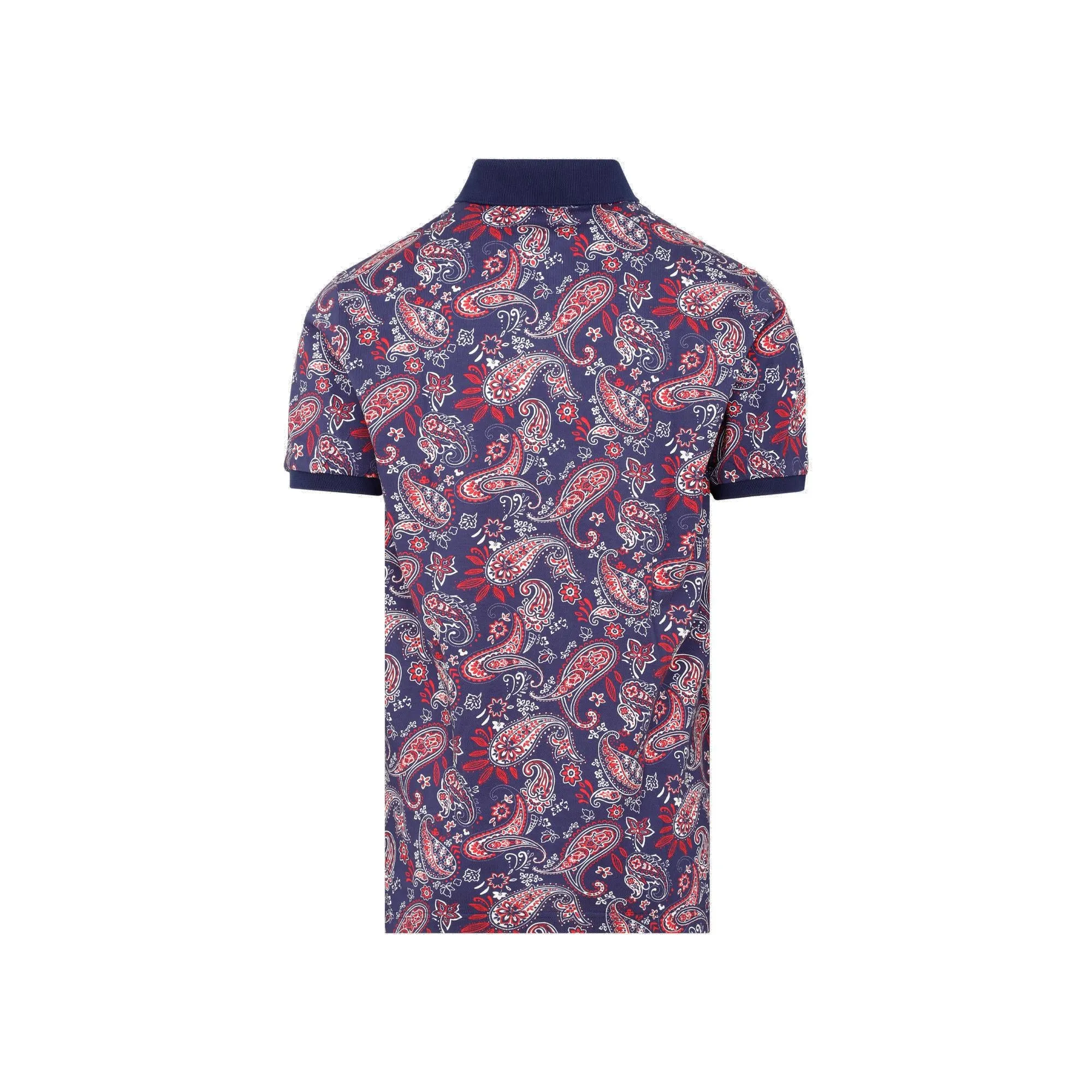 Etro Paisley Printed Short-Sleeved Polo Shirt