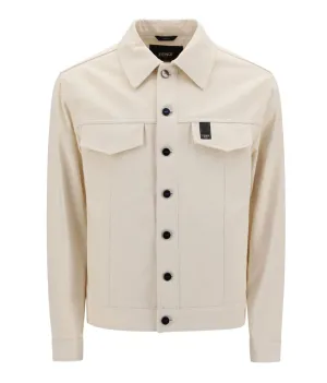 Fendi Tack-Button Fastened Denim Jacket