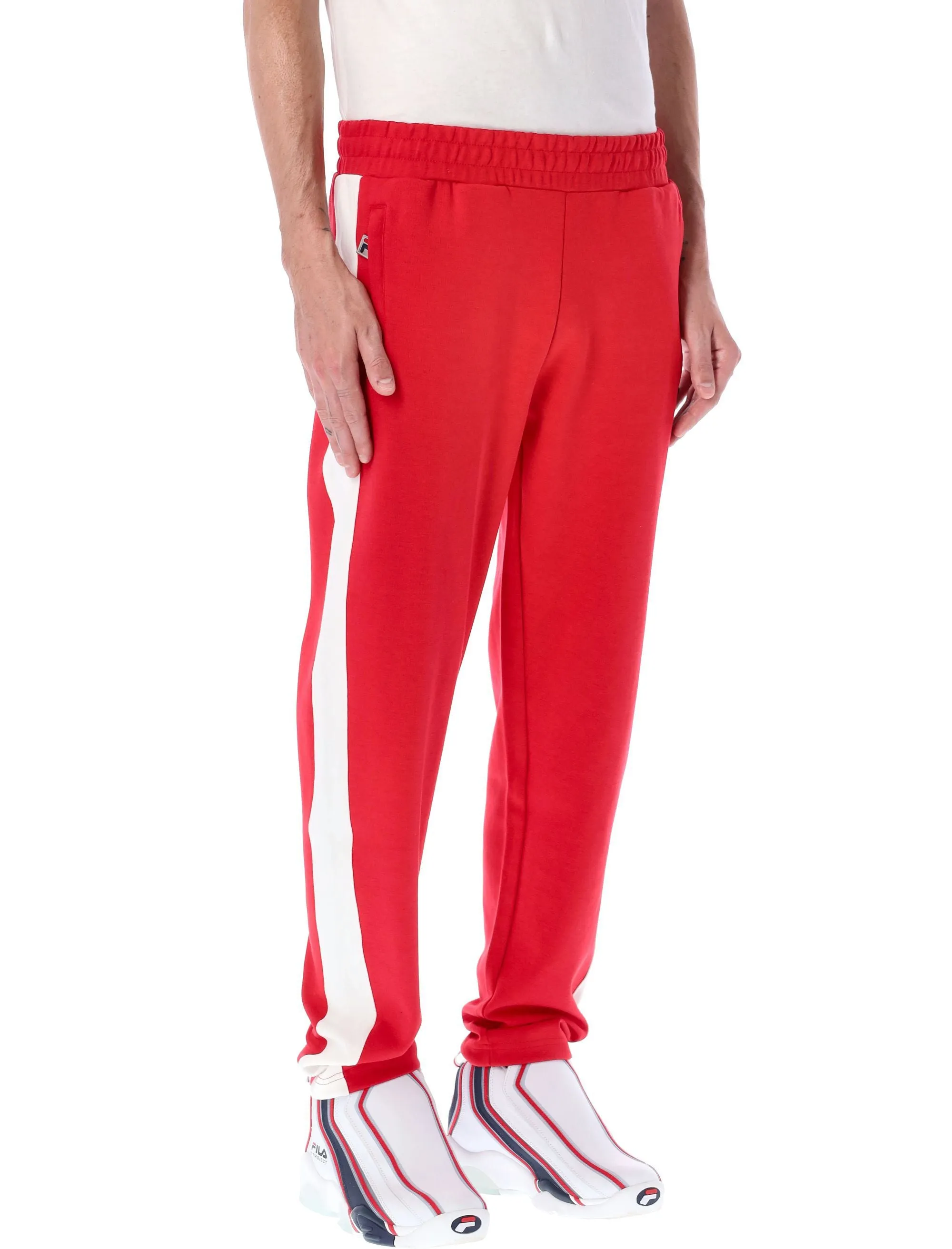 Fila Logo Embroidered Side-Striped Joggers