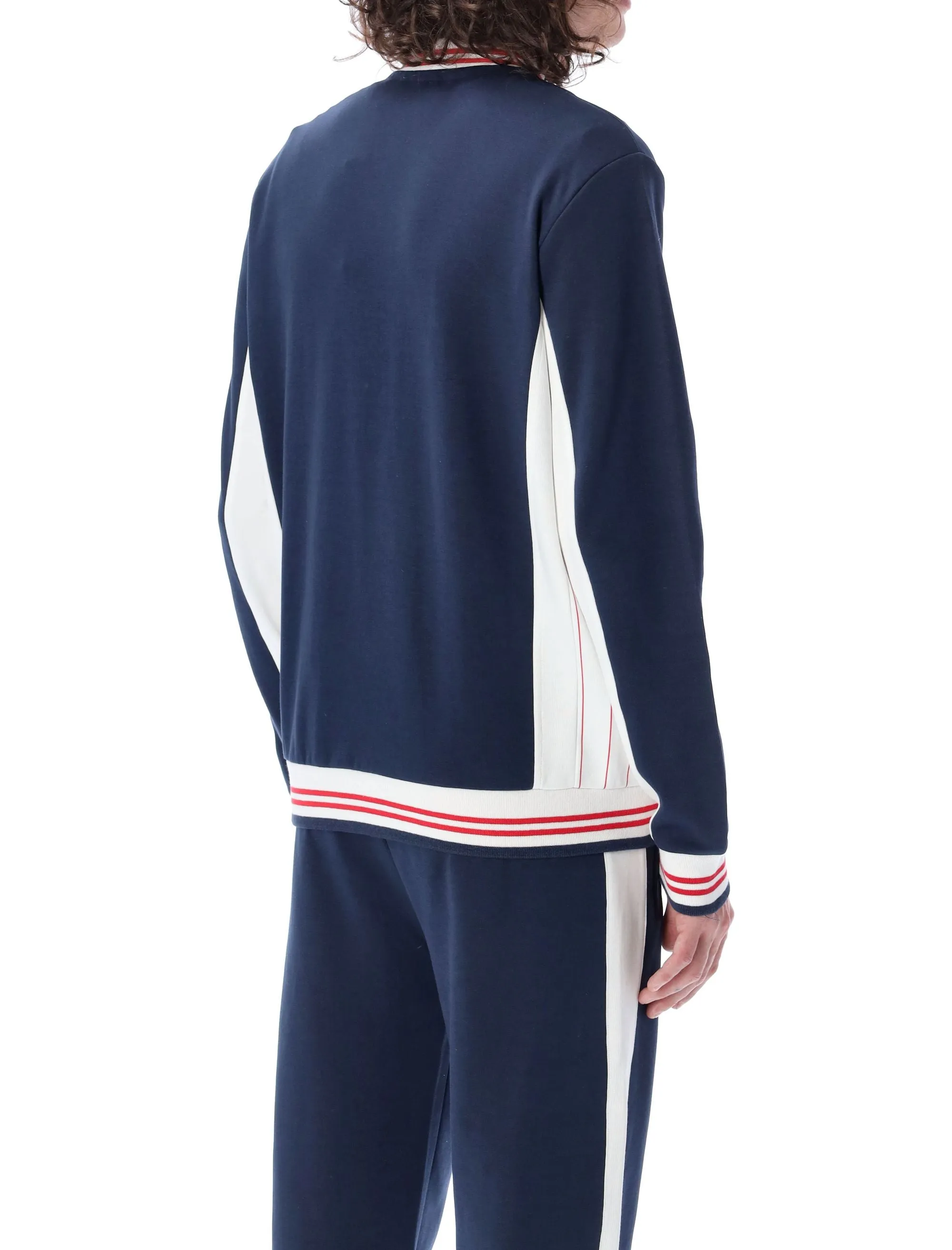 Fila Logo Embroidered Zip-Up Jacket