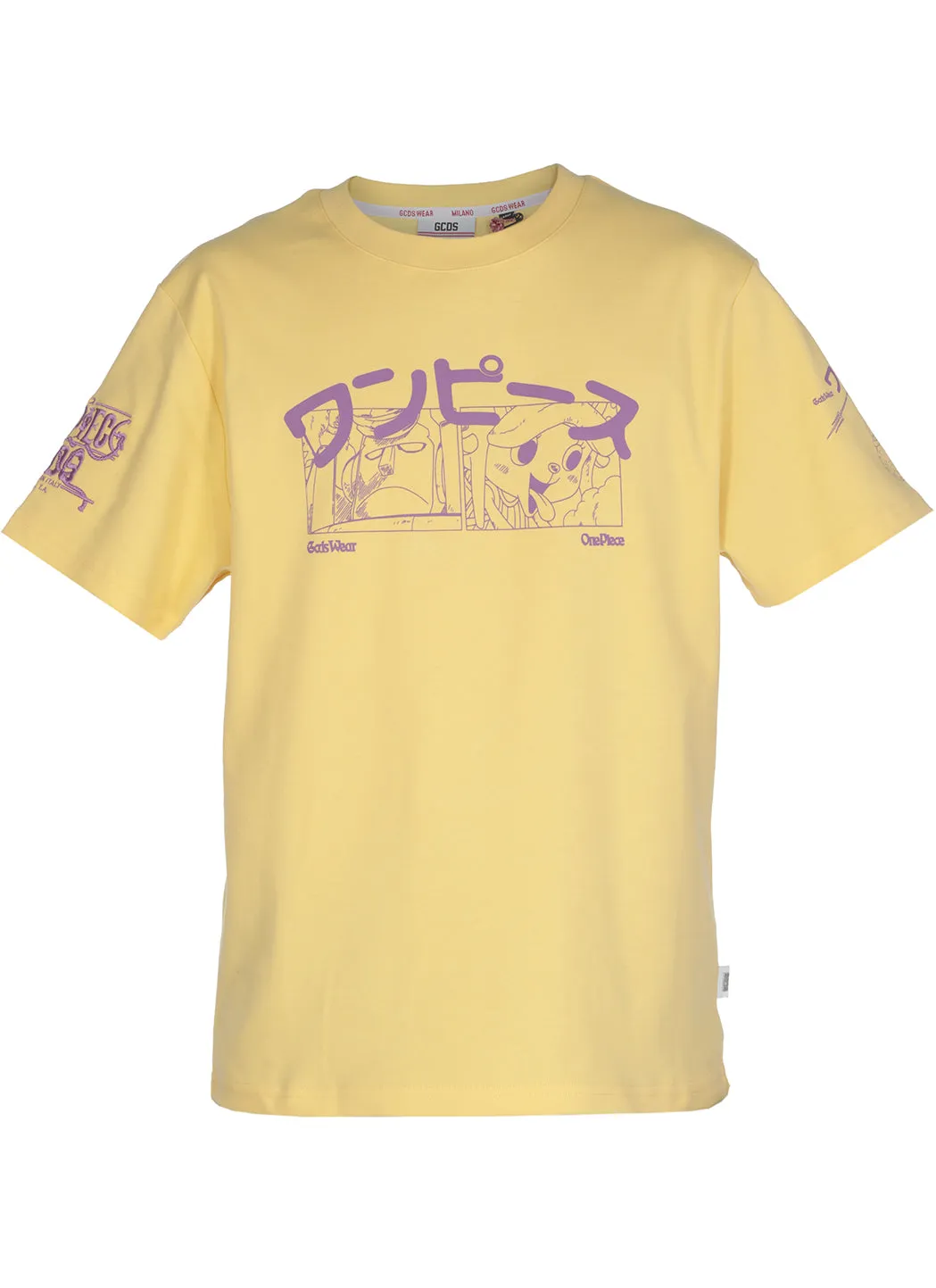 GCDS One Piece Logo Embroidered T-Shirt