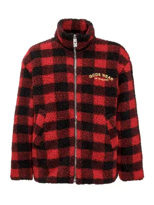 GCDS X Looney Tunes Printed Checked Jacket