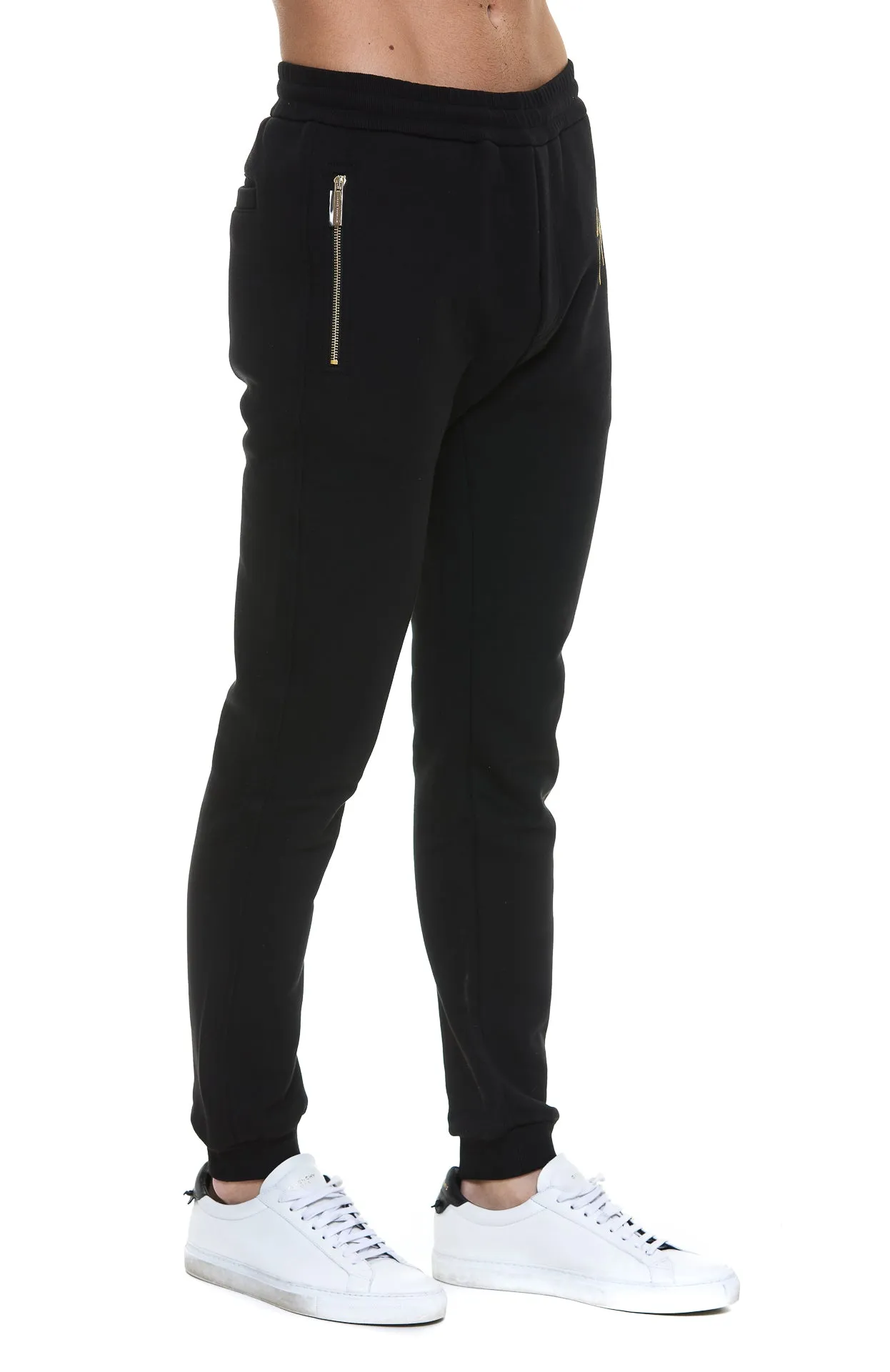 Giuseppe Zanotti Logo Printed Zip-Detailed Track Pants