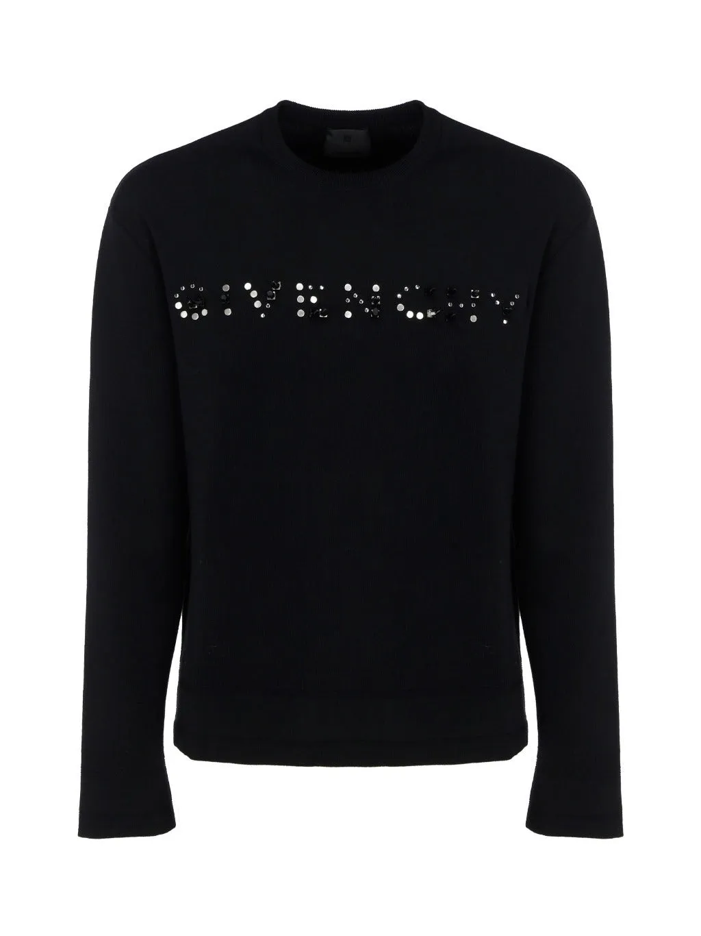 Givenchy Logo Embellished Knit Sweater