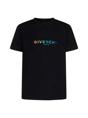 Givenchy Logo Embroidered Crewneck T-Shirt