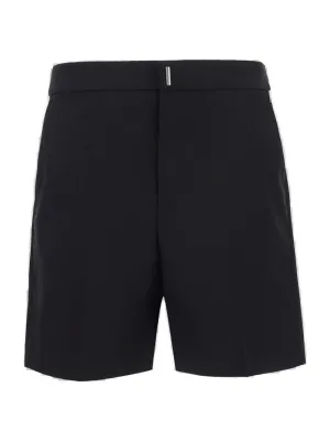 Givenchy Logo Plaque Bermuda Shorts