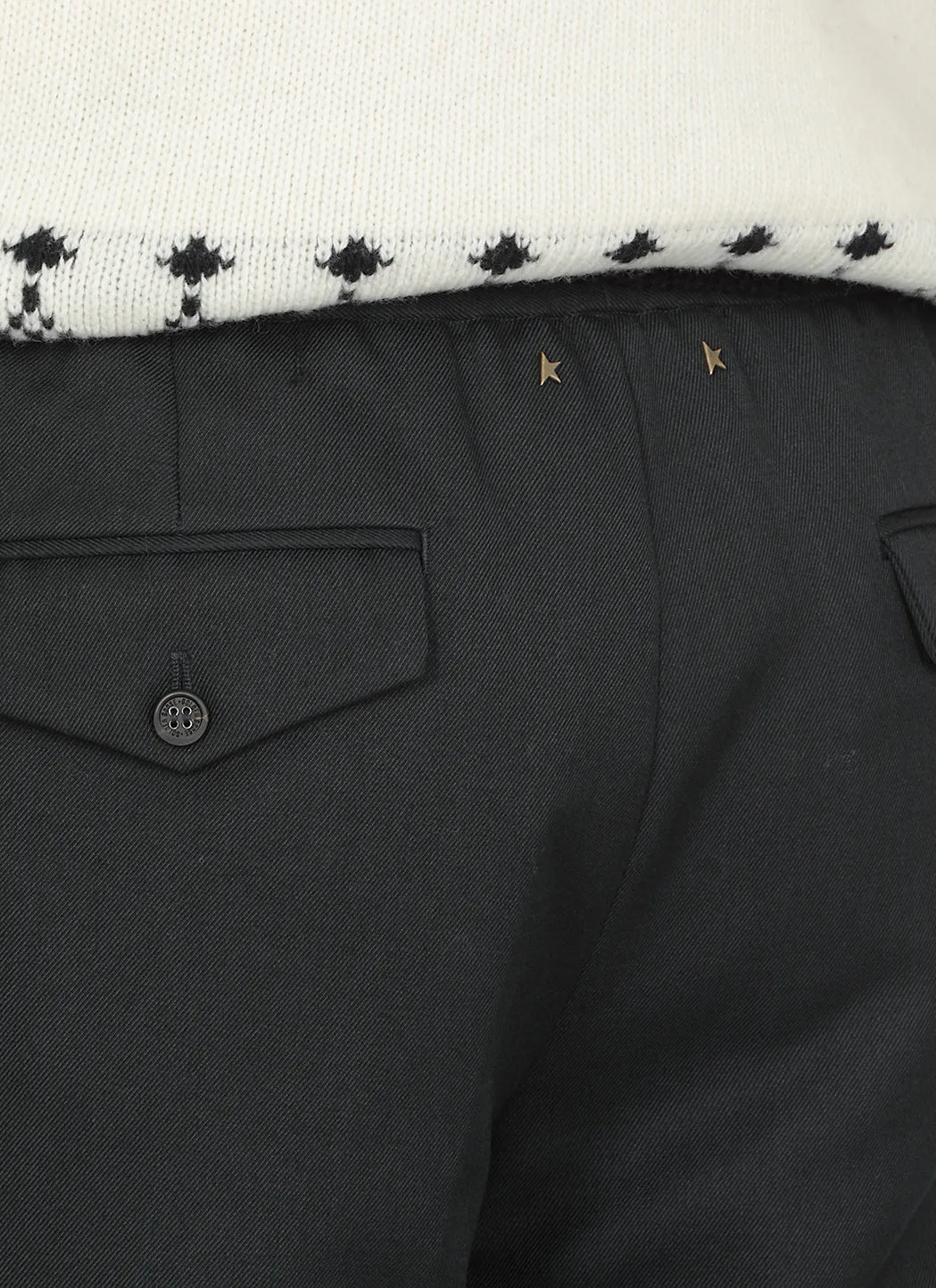 Golden Goose Deluxe Brand Logo Drawstring Pants