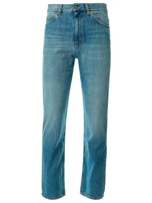 Gucci Horsebit Straight Leg Jeans