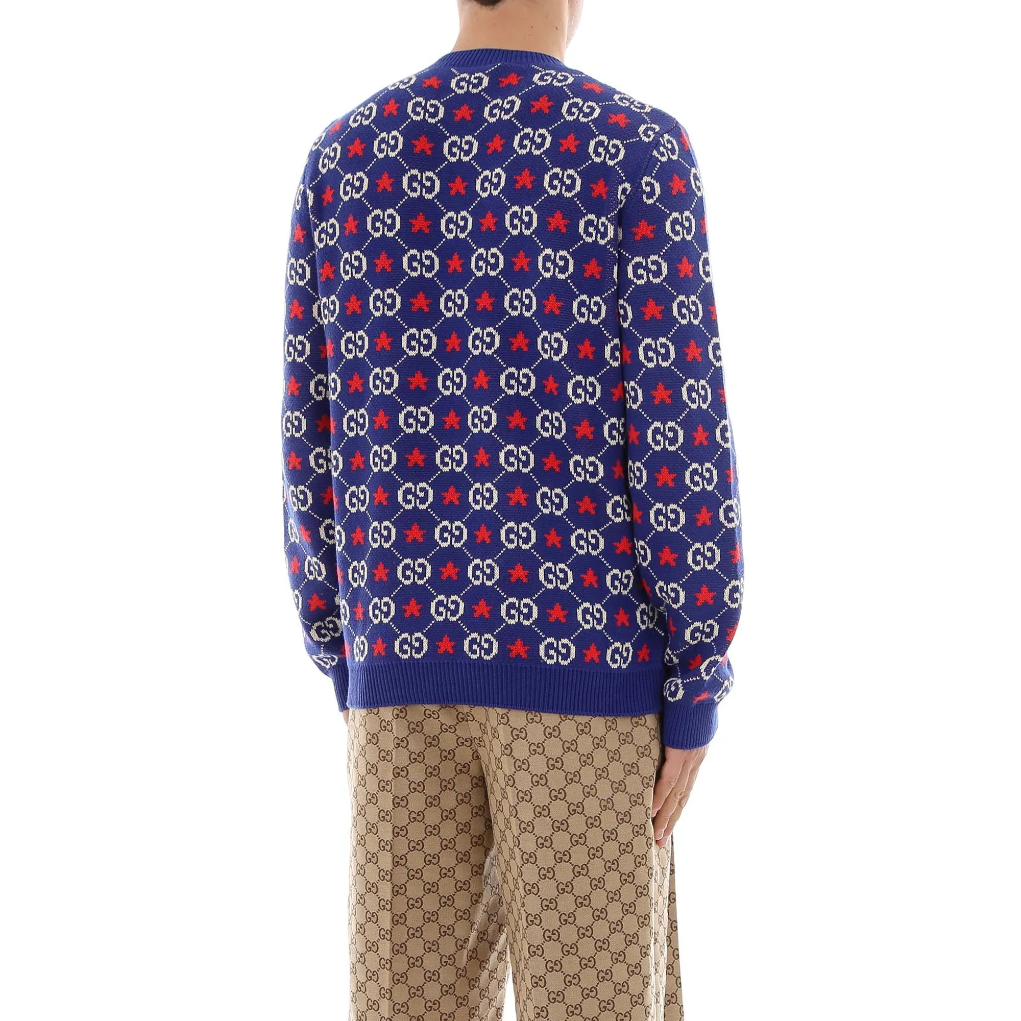 Gucci Monogram Motif Sweater