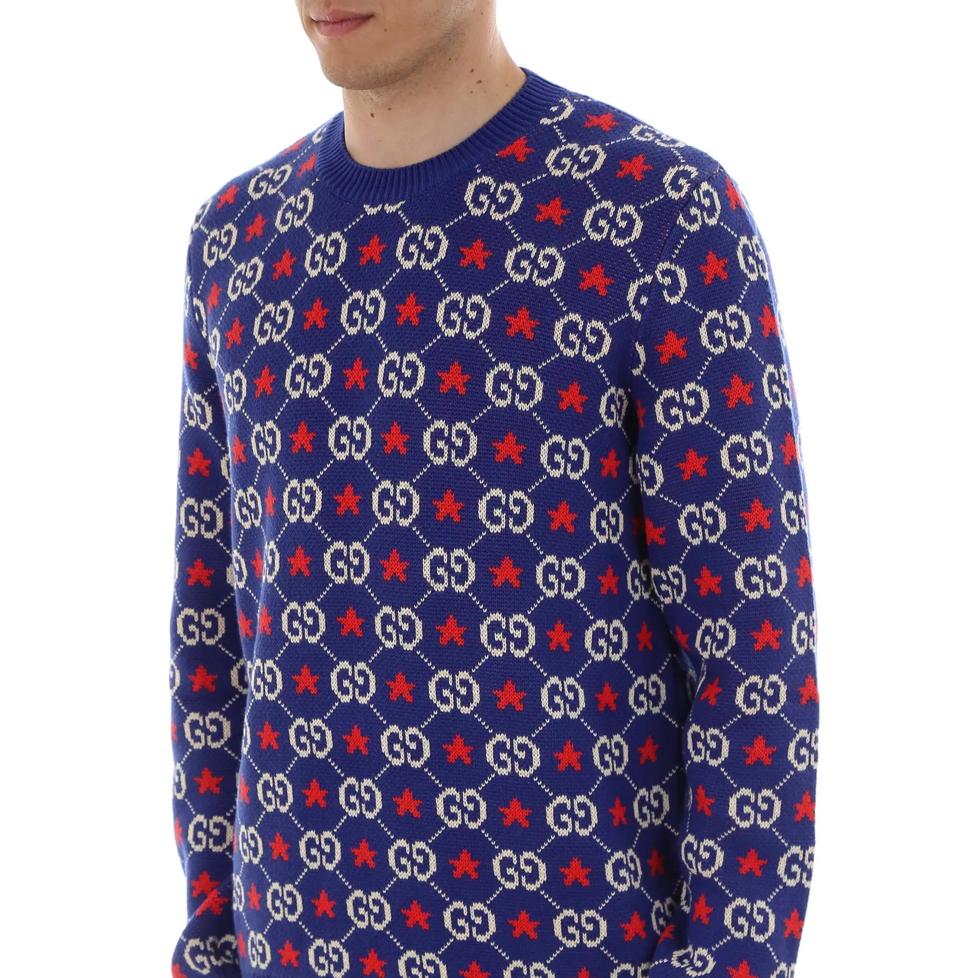 Gucci Monogram Motif Sweater