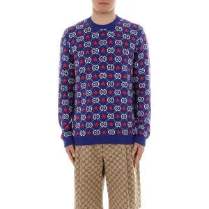 Gucci Monogram Motif Sweater