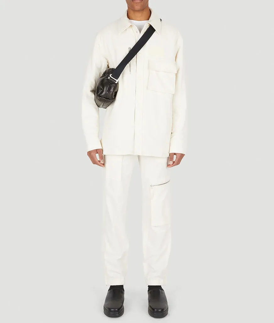 Helmut Lang Belted Waist Cargo Pants