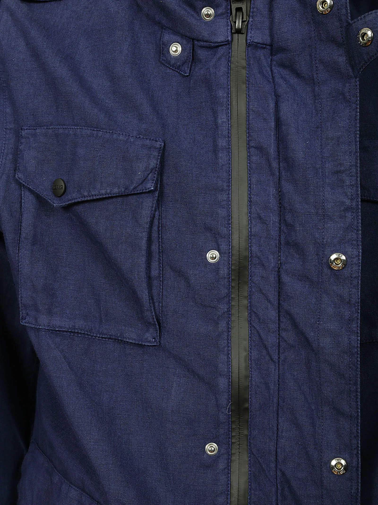 Herno Classic Zip-Up Field Jacket
