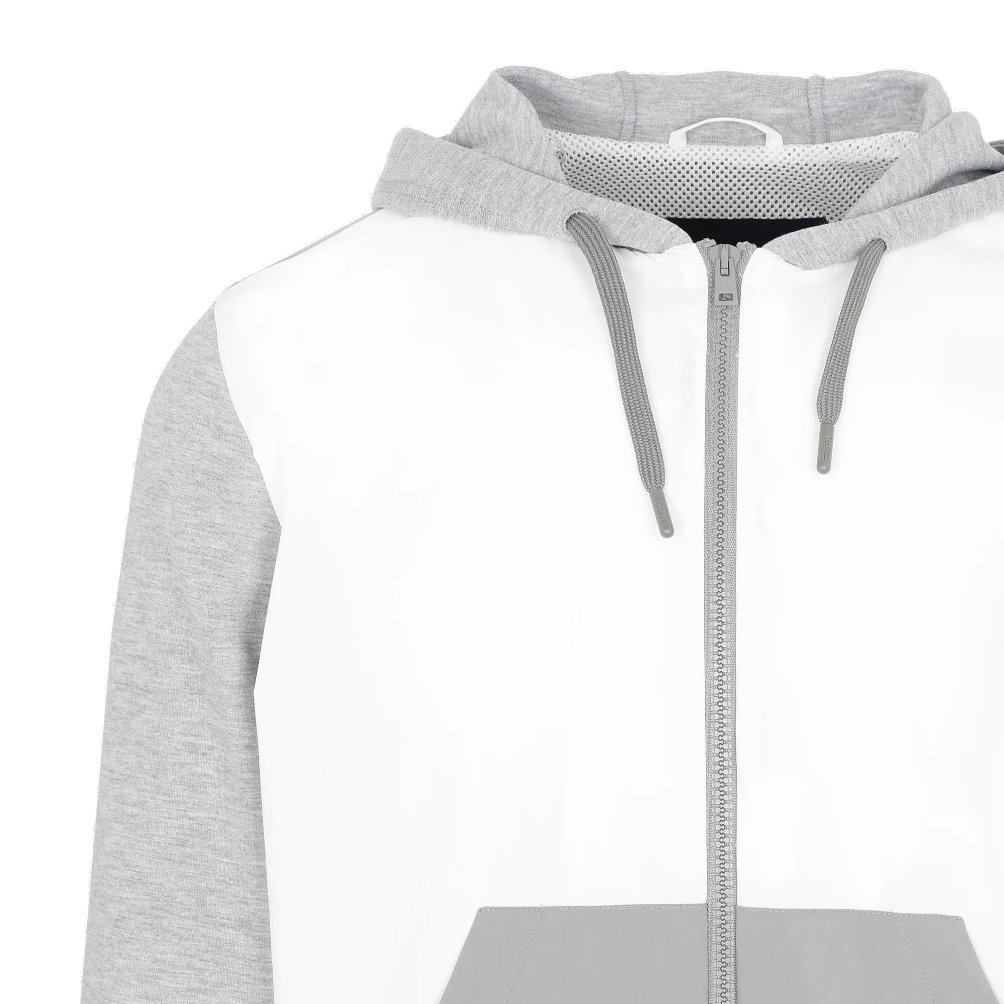 Herno ZIp-Up Hooded Bomber Jacket