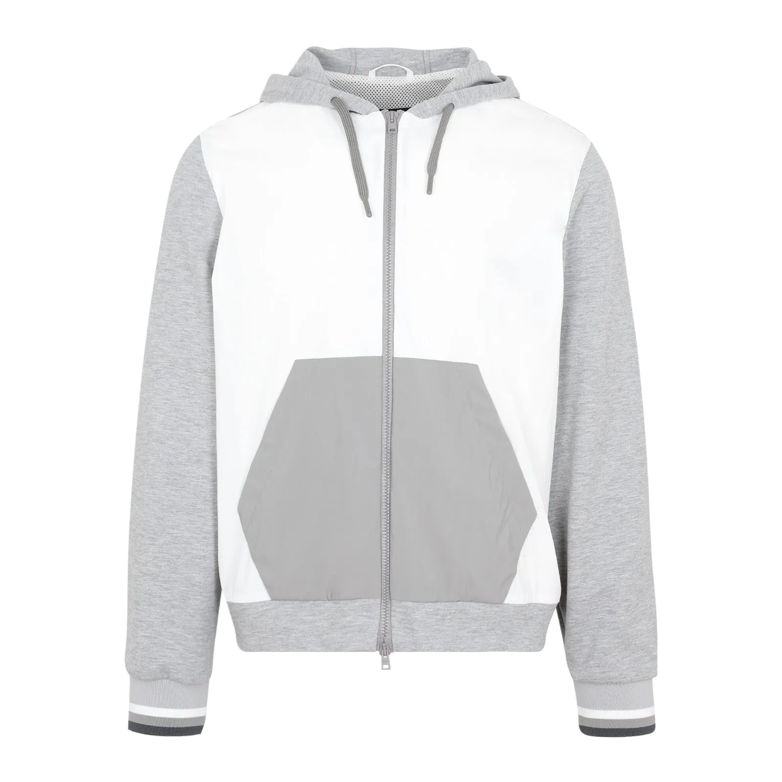 Herno ZIp-Up Hooded Bomber Jacket