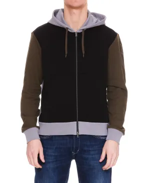 Herno Zip-Up Panelled Bomber Jacket