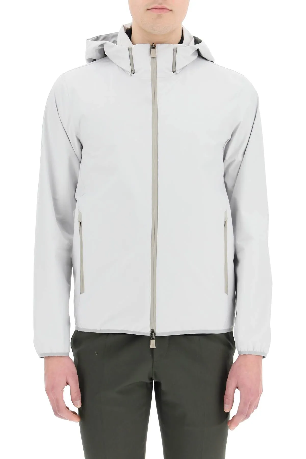 Herno Zipped Hooded Jacket