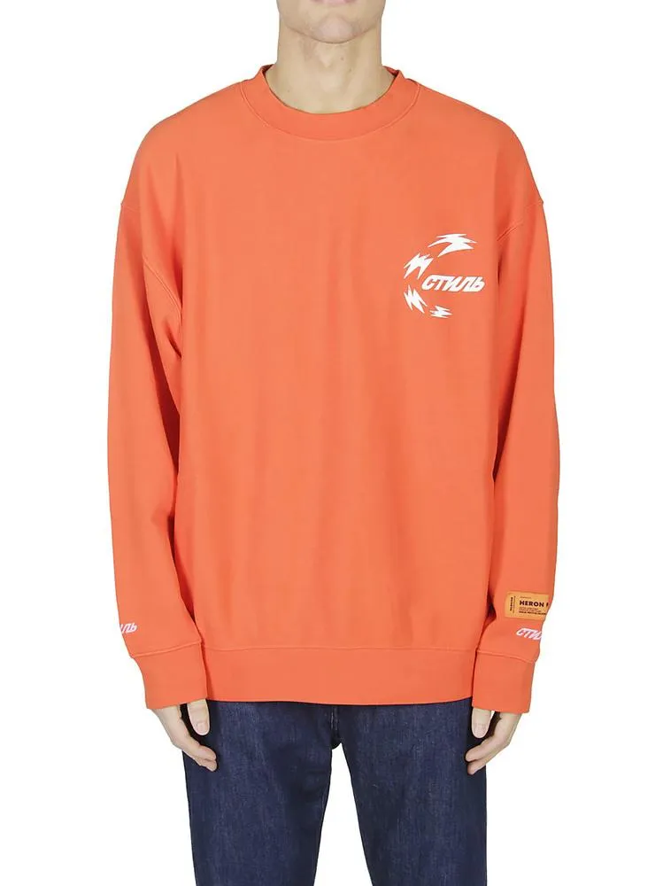 Heron Preston Graphic Print Sweater