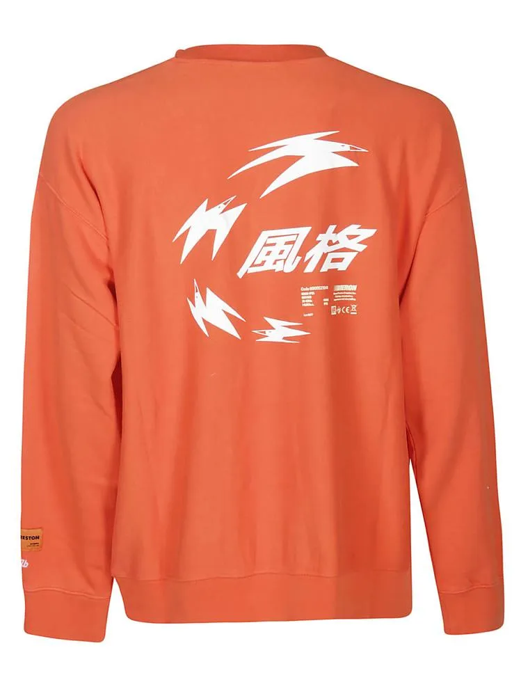 Heron Preston Graphic Print Sweater