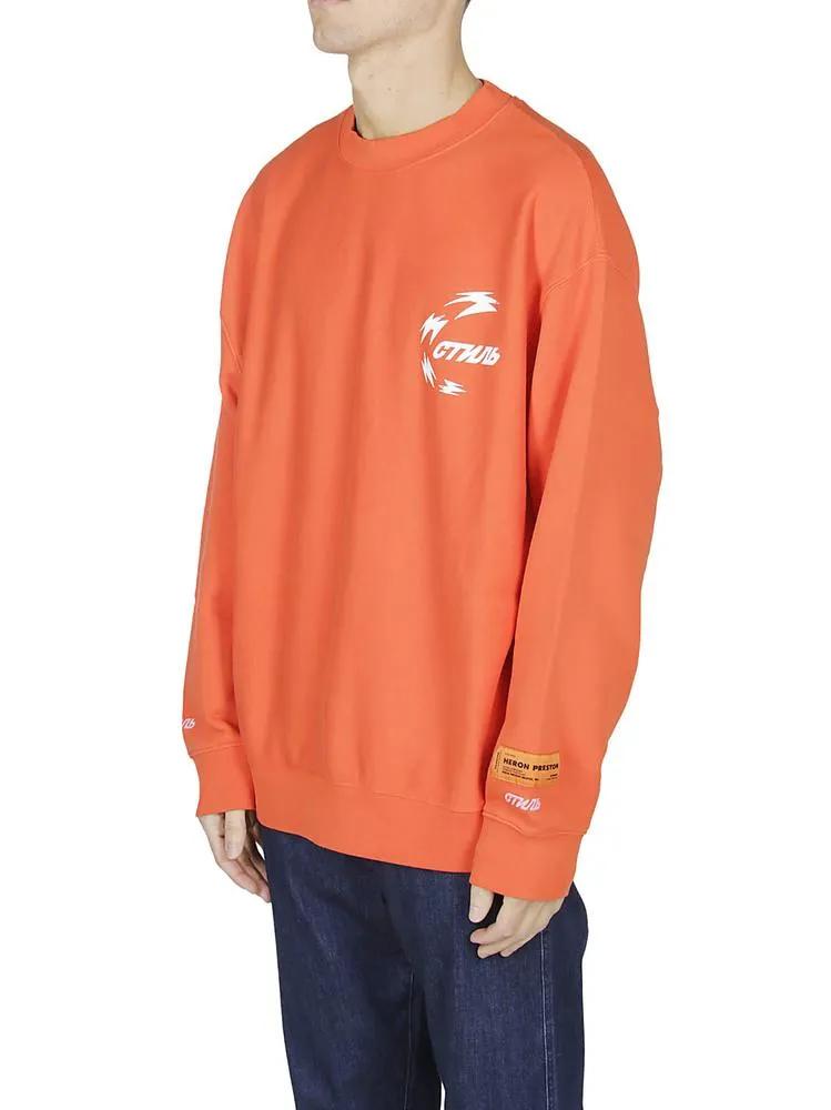 Heron Preston Graphic Print Sweater