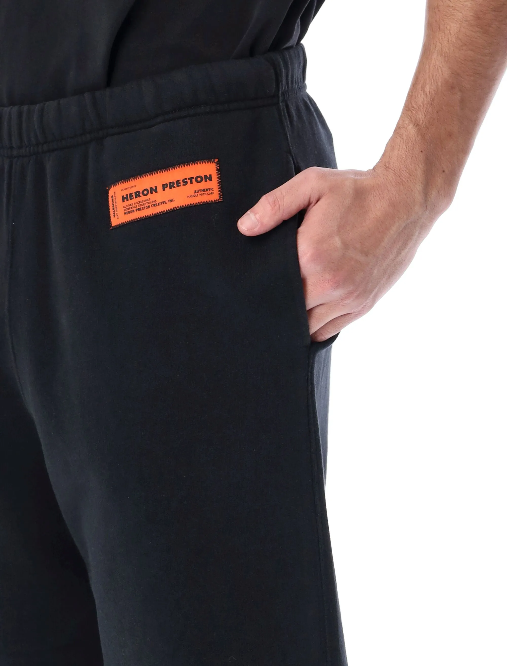 Heron Preston Logo Patch Bermuda Shorts