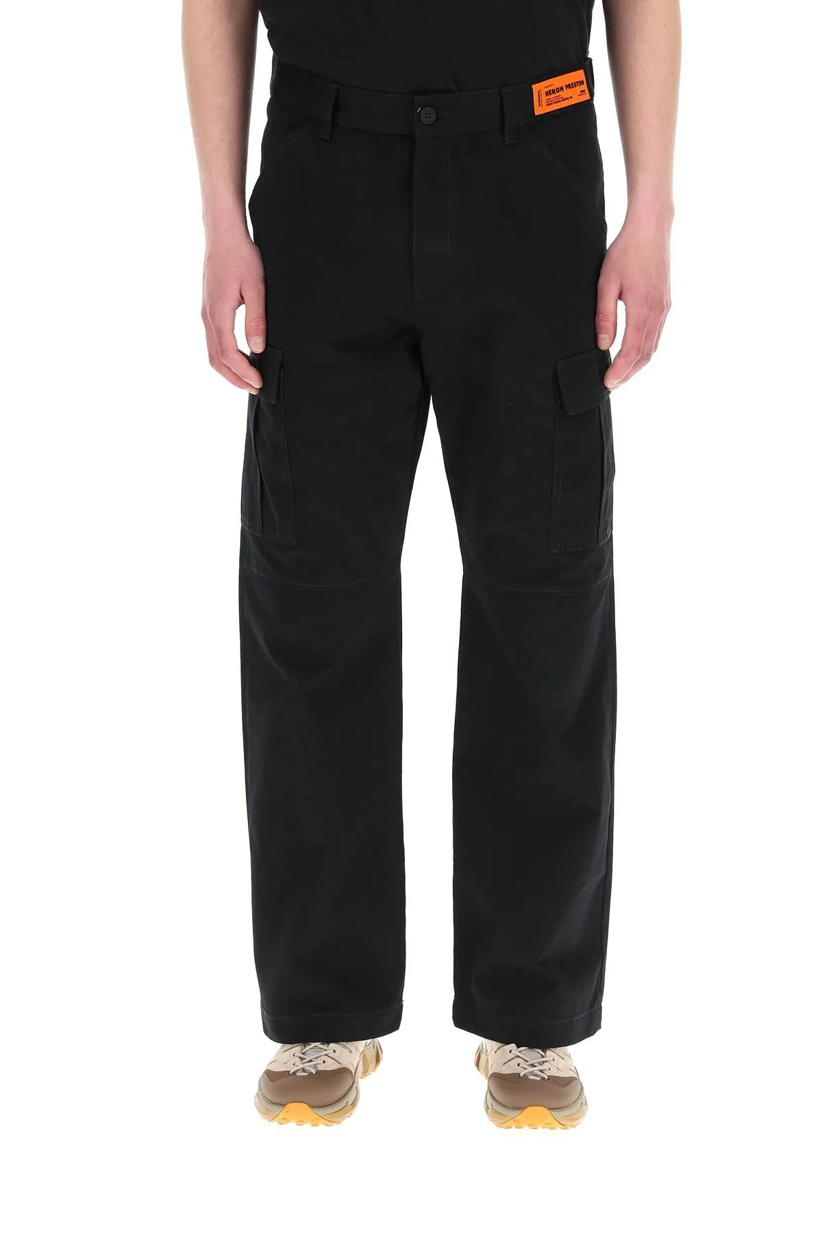 Heron Preston Logo Patch Cargo Pants